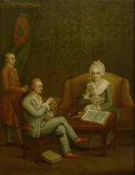Adriana Giustinian Barbarigo und ihr Sohn Gerolamo Ascanio, ca. 1776-79